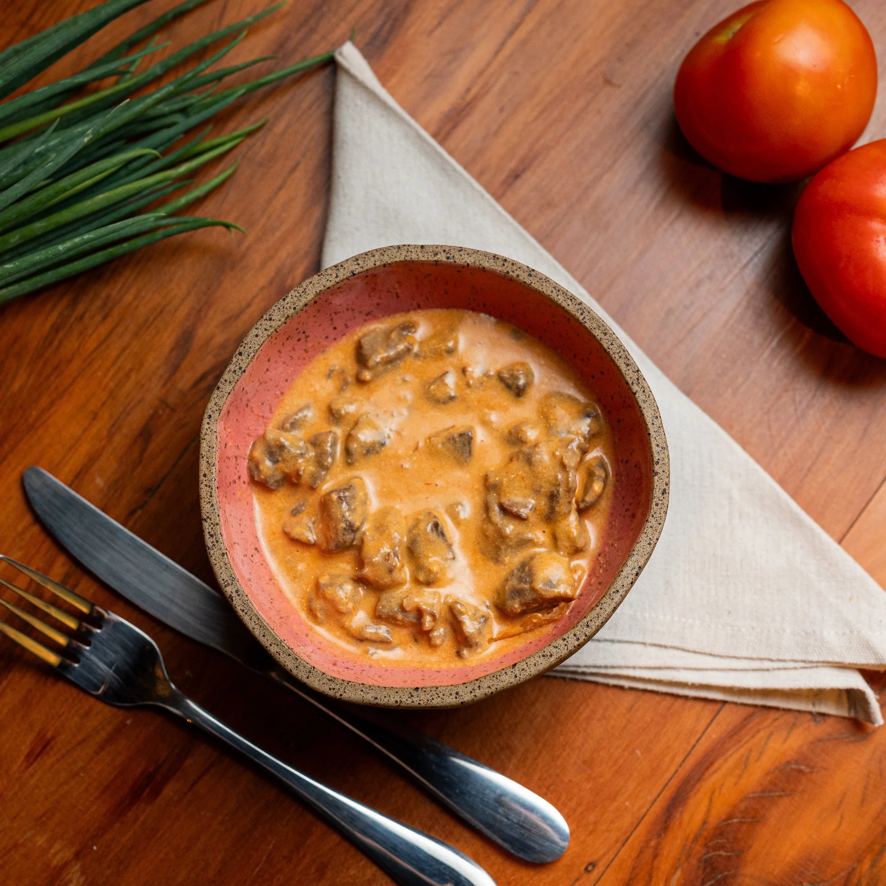 ESTROGONOFE DE CARNE