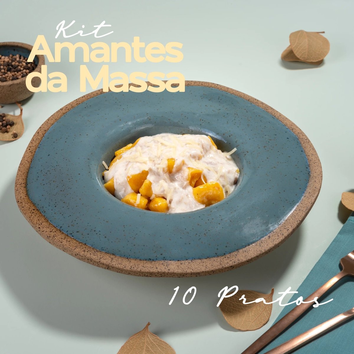 KIT AMANTES DA MASSA (10 PRATOS) - Nurit