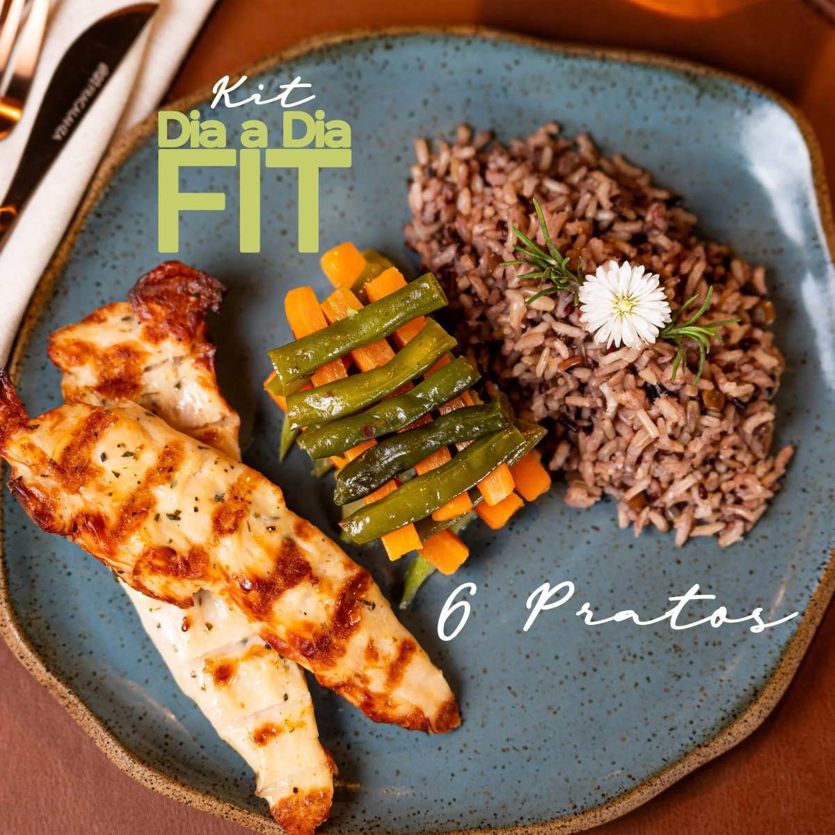 KIT DIA A DIA FIT (6 PRATOS) - Nurit