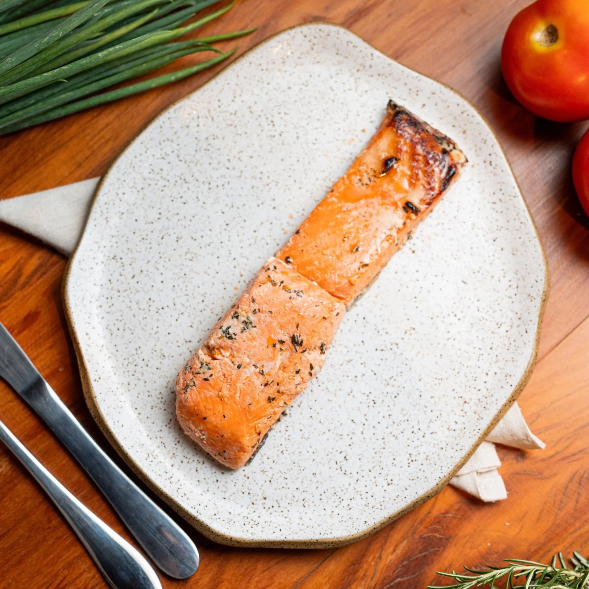 SALMÃO AO MOLHO DE LIMÃO SICILIANO - Nurit