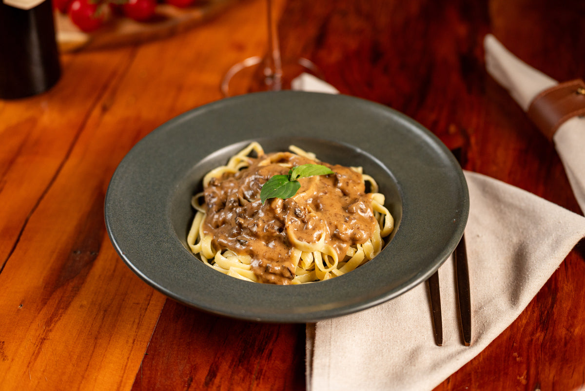 FETTUCCINE COM MOLHO FUNGHI 300g