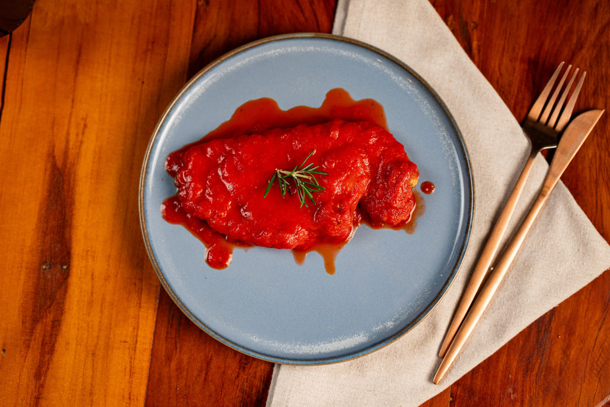 FRANGO PARMEGIANA + MOLHO POMODORO 180g