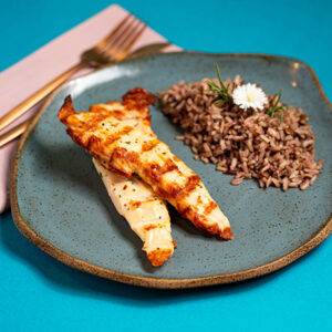 FILÉ DE FRANGO COM ARROZ 7 GRÃOS