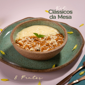 KIT CLÁSSICOS DA MESA (8 PRATOS)