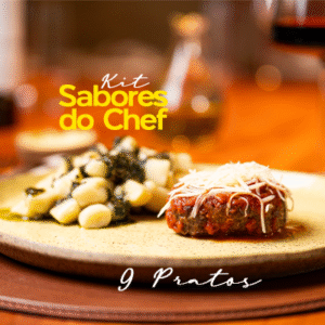 KIT SABORES DO CHEF  (9 PRATOS)